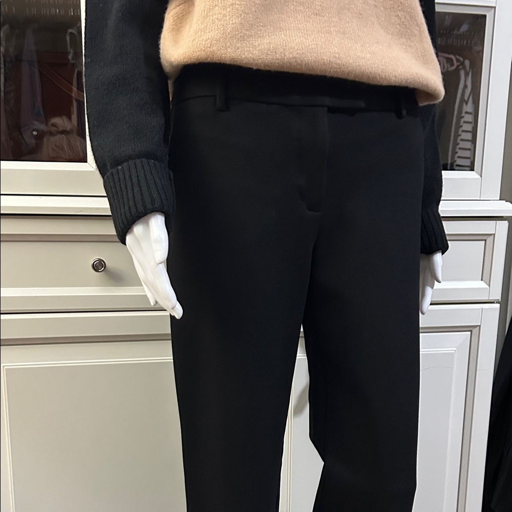Joe Fresh Classic Black Straight Leg Trousers - Picture 4 of 16